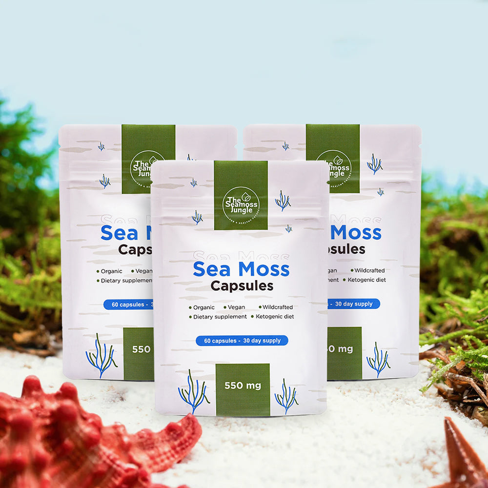 Sea Moss Capsules - 3er-Pack