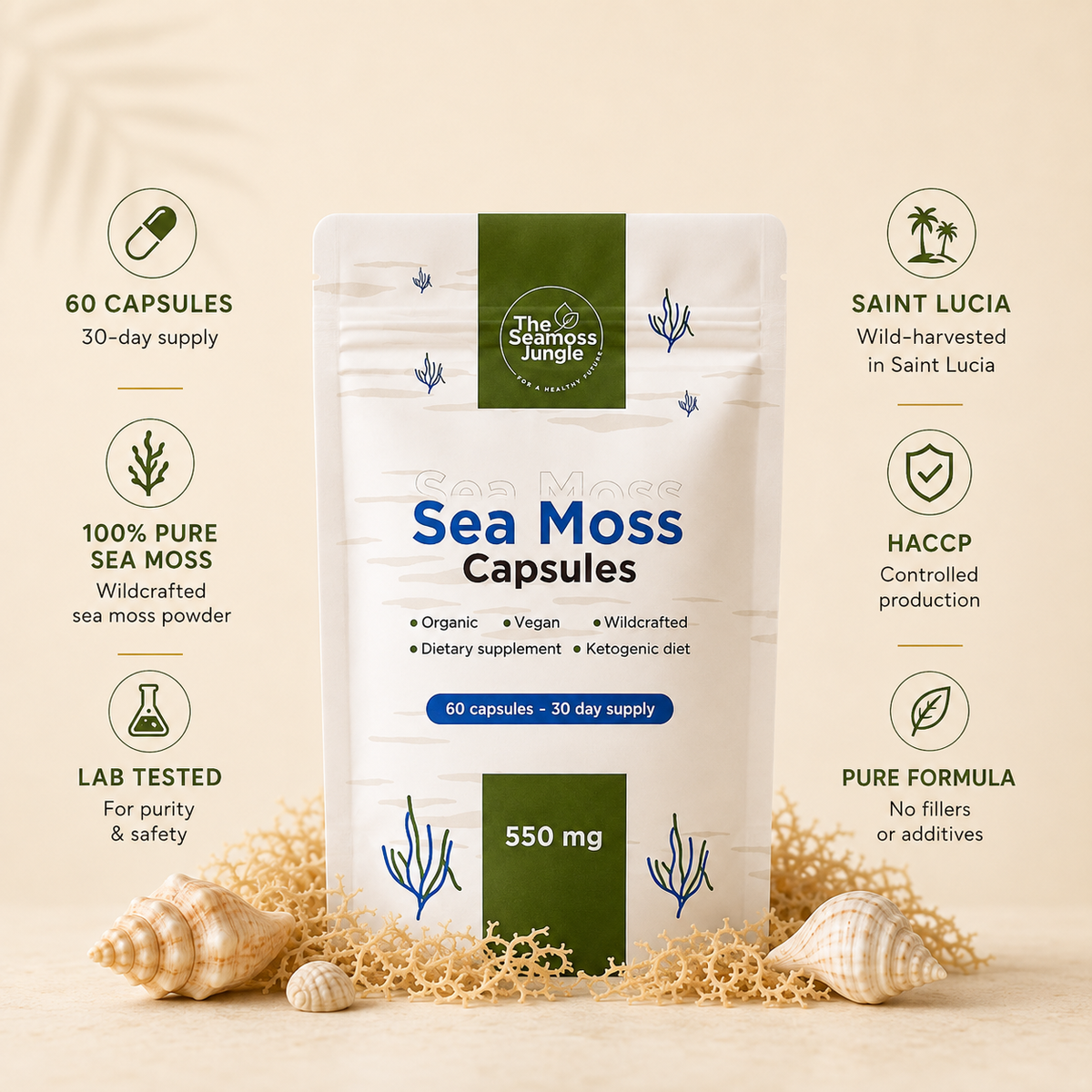 Sea Moss Kapseln