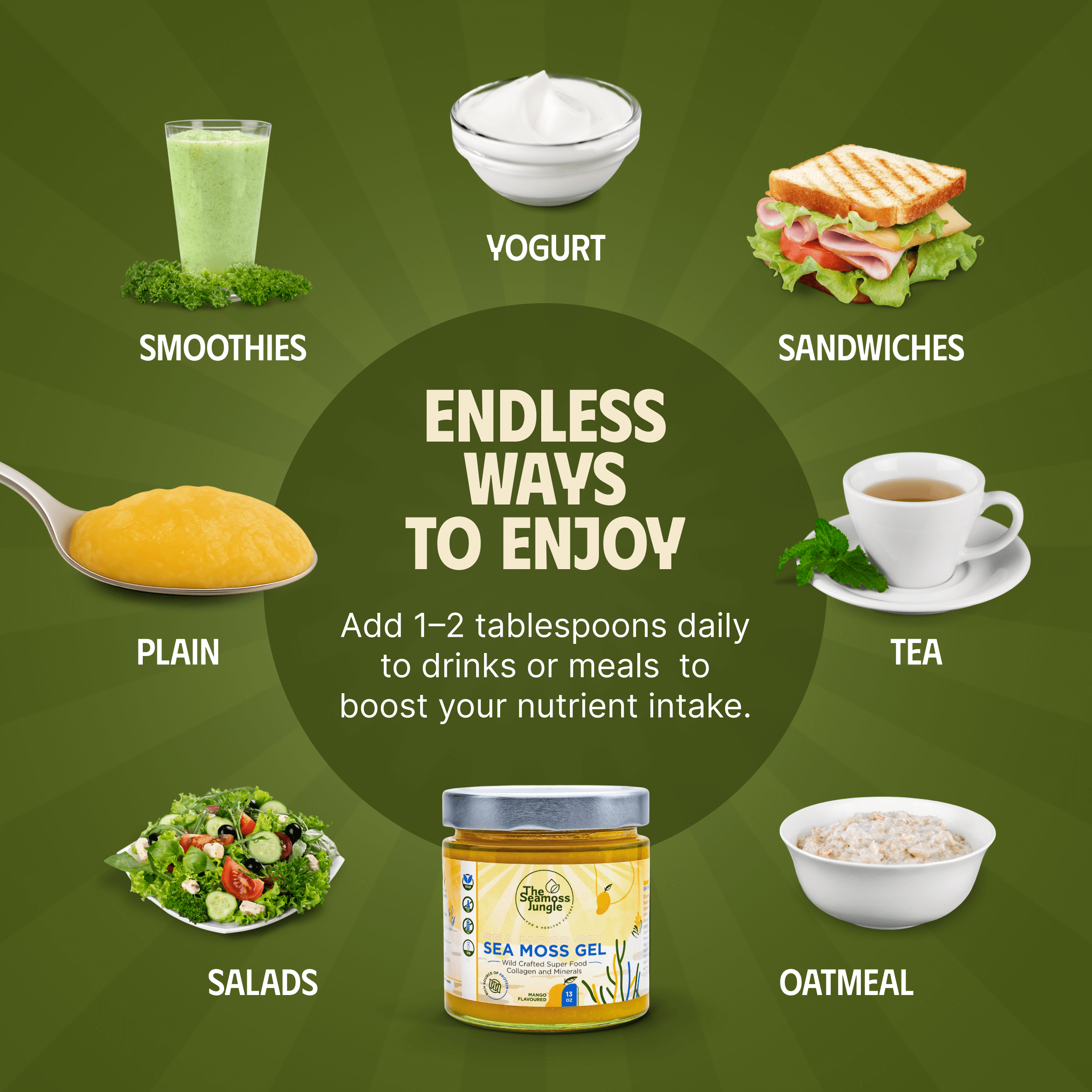 Sea Moss Gel - 3er-Pack